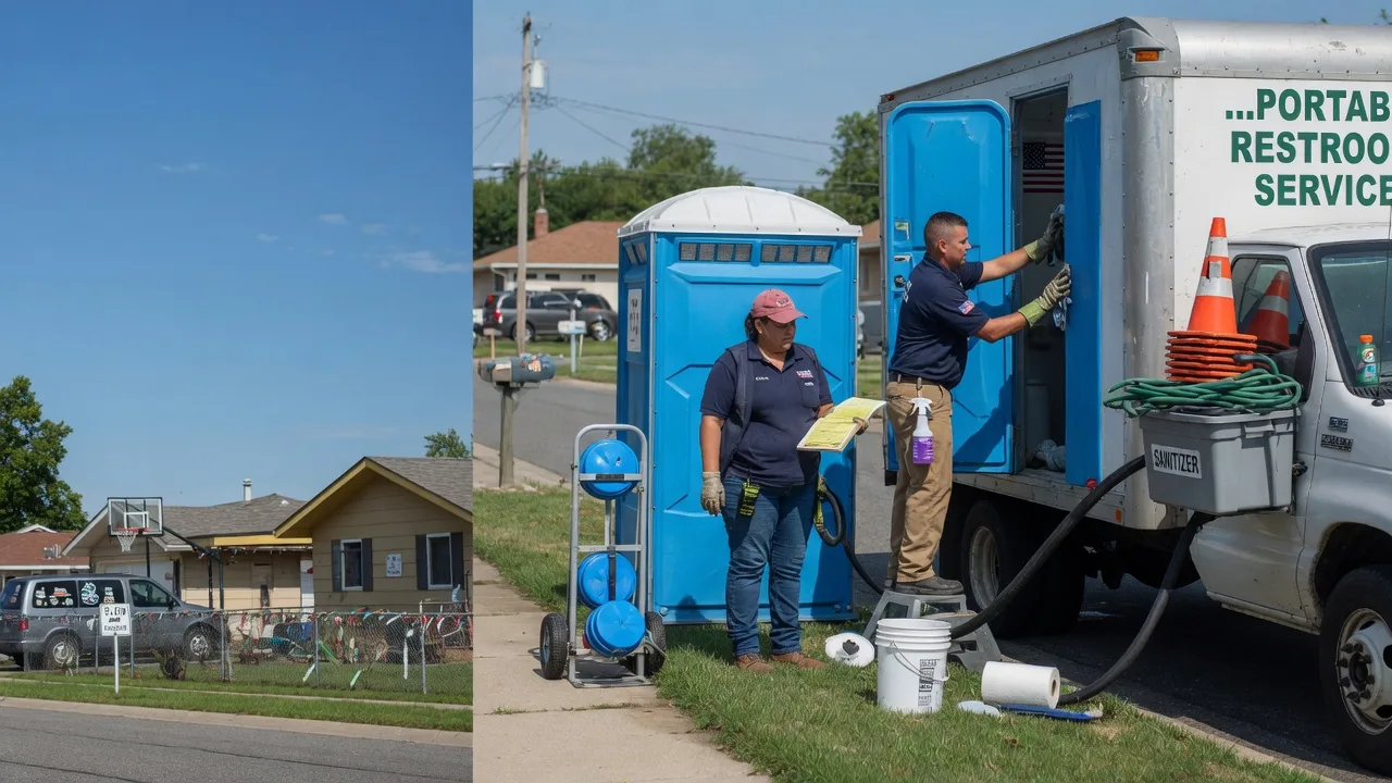 Portable Toilet Rental in Oakland, IL near me